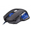 C-TECH herní myš AKANTHA, herní, modré podsvícení, 2400DPI, USB, GM-01