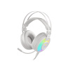 Herní stereo sluchátka Genesis NEON 600, RGB podsvícení, bílá, NSG-1869