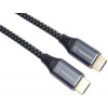 PremiumCord ULTRA HDMI 2.1 High Speed + Ethernet kabel 8K@60Hz,zlacené 1,5m, kphdm21s015