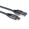 PremiumCord kabel USB-C - USB 3.0 A (USB 3.1 generation 1, 3A, 5Gbit/s) 3m oplet, ku31cs3