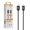 ALIGATOR Datový kabel POWER 3A, USB-C/lightning černý, DATKP33