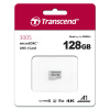 TRANSCEND MicroSDXC karta 128GB 300S, UHS-I U3 V30 + adaptér, TS128GUSD300S-A