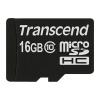 TRANSCEND MicroSDHC karta 16GB Class 10, bez adaptéru, TS16GUSDC10