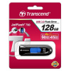 TRANSCEND Flash Disk 128GB JetFlash®790, USB 3.1 (R:90/W:40 MB/s) černá/modrá, TS128GJF790K