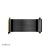 AKASA kabel RISER BLACK X2 Premium PCIe 3.0 x 16 Riser, 100cm, AK-CBPE01-100B