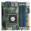 SUPERMICRO mini-ITX MB Atom C3758 (8-core), 4x DDR4 ECC DIMM, 12xSATA, 1x PCI-E 3.0 x4, 4x 1GbE LAN, IPMI, MBD-A2SDI-8C+-HLN4F-O