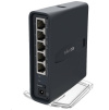 MikroTik hAP ac lite (tower), 650MHz CPU, 64MB RAM, 5xLAN, 2.4+5GHz (802.11b/g/n/ac), vč. L4, RB952Ui-5ac2nD-TC