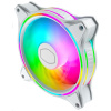 Cooler Master ventilátor MasterFan MF120 Halo 3in1 White Edition, MFL-B2DW-183PA-R1
