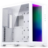Magniumgear Powered by Phanteks NEO Qube 2IM / ATX / 2xUSB 3.0 / USB-C 3.1 / ARGB / tvrz. sklo / Infinity Mirror / bílá, MG-NE620QI_DWT02