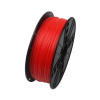 GEMBIRD 3D ABS plastové vlákno pro tiskárny, průměr 1,75mm, 1kg, fluorescentní, červená, 3DP-ABS1.75-01-FR
