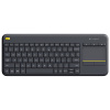 Logitech klávesnice K400 Plus/ Bezdrátová/ 2.4GHz/ Touchpad/ USB přijímač/ CZ/ Černá, 920-007151