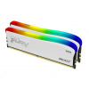 DIMM DDR4 16GB 3600MT/s CL17 (Kit of 2) KINGSTON FURY Beast White RGB SE, KF436C17BWAK2/16
