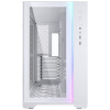 Magniumgear Powered by Phanteks NEO Qube v.2 / ATX / 2 x USB 3.0 / USB-C 3.1 / ARGB / tvrzené sklo / bílá, MG-NE620Q_DWT02