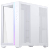 Magniumgear Powered by Phanteks NEO Qube v.2 / ATX / 2 x USB 3.0 / USB-C 3.1 / ARGB / tvrzené sklo / bílá, MG-NE620Q_DWT02