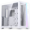 Magniumgear Powered by Phanteks NEO Qube v.2 / ATX / 2 x USB 3.0 / USB-C 3.1 / ARGB / tvrzené sklo / bílá, MG-NE620Q_DWT02