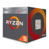 AMD cpu Ryzen 5 3400G AM4 Box s grafikou Radeon RX Vega 11 (s chladičem, 3.7GHz / 4.2GHz, 4MB cache, 65W, 4 jádro, 8 vlákno, 11 GPU), integrovaná grafika, Picasso Zen+ 12nm APU, YD3400C5FHBOX