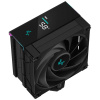 DEEPCOOL chladič AK400 Digital / 120mm fan / 4x heatpipes / PWM / pro Intel i AMD / komplet černý ( digitální display, R-AK400-BKADMN-G