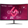ViewSonic VX3218C-2K OMNI /32" prohnutý/VA/16:9/2560x1440 / 165Hz/ 1ms/ 250cd/m2 / Freesync premium /2xHDMI /DP / Repro, VX3218C-2K