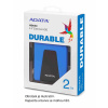 ADATA Externí HDD 2TB 2,5" USB 3.1 DashDrive Durable HD650, červený (gumový, nárazu odolný), AHD650-2TU31-CRD