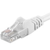 Patch kabel UTP RJ45-RJ45 level 5e 0.25m, bílá, sputp002W