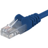 PremiumCord Patch kabel UTP RJ45-RJ45 level 5e 1m modrá, sputp01B