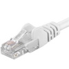 Patch kabel UTP RJ45-RJ45 level 5e 1m bílá, sputp01W