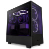 NZXT skříň H5 Flow edition / 2x120 mm fan / USB 3.0 / USB-C 3.1 / průhledná bočnice / mesh panel / černá, CC-H51FB-01