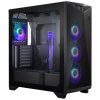 MSI skříň MPG GUNGNIR 300R AIRFLOW/ bez zdroje/ levé temperované sklo/ 4x 120 mm A-RGB fan/ 1x USB-C/ 2x USB3.2/ černá, 306-7G21R21-W57
