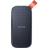 Sandisk Portable/1TB/SSD/Externí/Černá/3R, SDSSDE30-1T00-G26