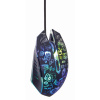 GEMBIRD myš MUS-6B-GRAFIX-01, černá s grafickým potiskem, USB, MUS-6B-GRAFIX-01