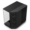 NZXT skříň H6 Flow dvoukomorová / MidT / 3x120mm fan / 2xUSB 3.2 / USB-C / prosklená bočnice i čelo / černá, CC-H61FB-01