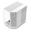 NZXT skříň H6 Flow dvoukomorová / MidT / 3x120mm fan / 2xUSB 3.2 / USB-C / prosklená bočnice i čelo / bílá, CC-H61FW-01
