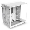 NZXT skříň H6 Flow dvoukomorová / MidT / 3x120mm fan / 2xUSB 3.2 / USB-C / prosklená bočnice i čelo / bílá, CC-H61FW-01