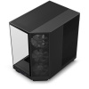 NZXT skříň H6 Flow RGB dvoukomorová / MidT / 3x120mm RGB fan / 2xUSB 3.2 / USB-C / prosklená / černá, CC-H61FB-R1