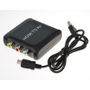 PremiumCord převodník HDMI na kompozitní signál a stereo zvuk, khcon-16