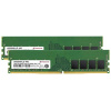 TRANSCEND DIMM DDR4 32GB KIT (16GB*2) 3200Mhz U-DIMM 1Rx8 2Gx8 CL22 1.2V, JM3200HLE-32GK