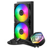 Cooler Master vodní chladič MasterLiquid 240 Atmos ARGB, 2x120mm, černá, MLX-D24M-A25PZ-R1