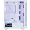 Zalman skříň i4 TG / Middle Tower / 4x 140 mm RBG LED fan / 2x USB 3.0 / 1x USB 2.0 / mesh panel / tvrzené sklo / bílá, i4 TG White