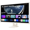 LG smart monitor 32SR50F-W s webOS 31,5" / IPS / 1920x1080/ 250cd/m2 / 8ms / 2x HDMI /2x USB/repro/bílý, 32SR50F-W.AEU