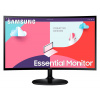 Samsung S360C/ 27"/ prohnutý/ 1920x1080/ VA/ 4ms/ 250 cd/m2/ HDMI/ D-Sub/ sluchátkový port/ VESA/ černý, LS27C360EAUXEN