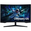 Samsung Odyssey G55C/ 27"/ 2560x1440/ VA/ 1ms/ 300cd/m2/ HDMI/ DP/ jack/ VESA/ černý, LS27CG552EUXEN