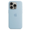 iPhone 15 Pro Silicone Case with MS - Light Blue, MWNM3ZM/A