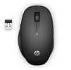 HP myš - Dual Mode 300 Mouse, wireless, black, 6CR71AA#ABB