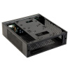 CHIEFTEC skříň Compact Series/mini ITX, IX-03B, Black, Alu, 120W adaptér CDP-120ITX, IX-03B-120W