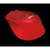 Logitech Wireless Mouse M330 Silent Plus, red, 910-004911