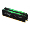 Kingston FURY Beast/DDR4/16GB/3600MHz/CL17/2x8GB/RGB/Black, KF436C17BB2AK2/16