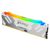 Kingston FURY Renegade/DDR5/16GB/7200MHz/CL38/1x16GB/RGB/White, KF572C38RWA-16