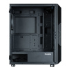 Zalman skříň I3 Neo ARGB black / ATX / 4x120 ARGB fan / 2xUSB 3.0 / 1xUSB 2.0 / prosklená bočnice / mesh panel / černá, i3 Neo ARGB Black