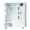 Zalman skříň I3 Neo ARGB white / ATX / 4x120 ARGB fan / 2xUSB 3.0 / 1xUSB 2.0 / prosklená bočnice / mesh panel / bílá, I3 Neo ARGB White