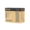PC skříň Fury SHOBO/Midi Tower/Transpar./Černá, NFO-2154